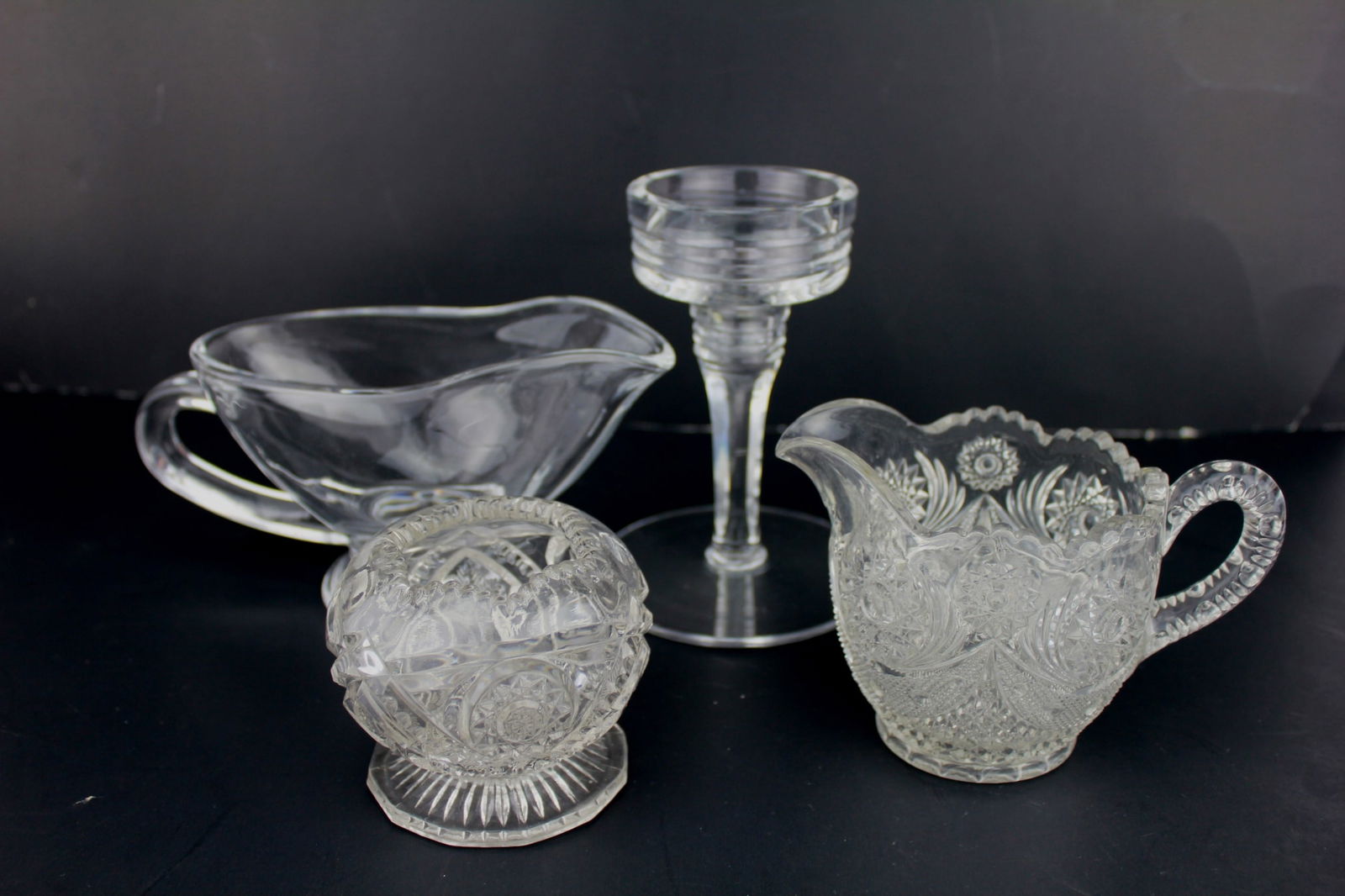 Four Cut Glass Tablewares (1 of 8)