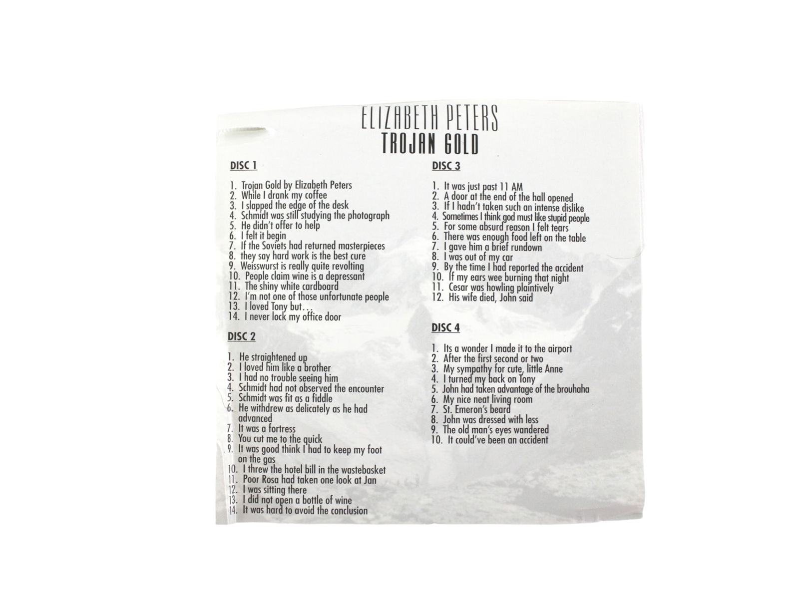 Two Sets of Audio CDS - 8