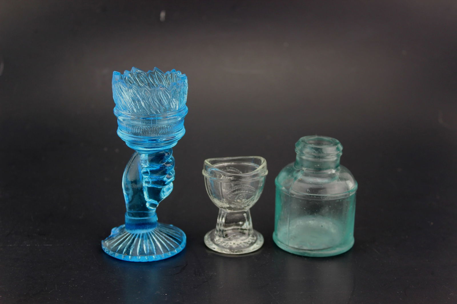 Collection of Three Vintage Glass Items (1 of 8)