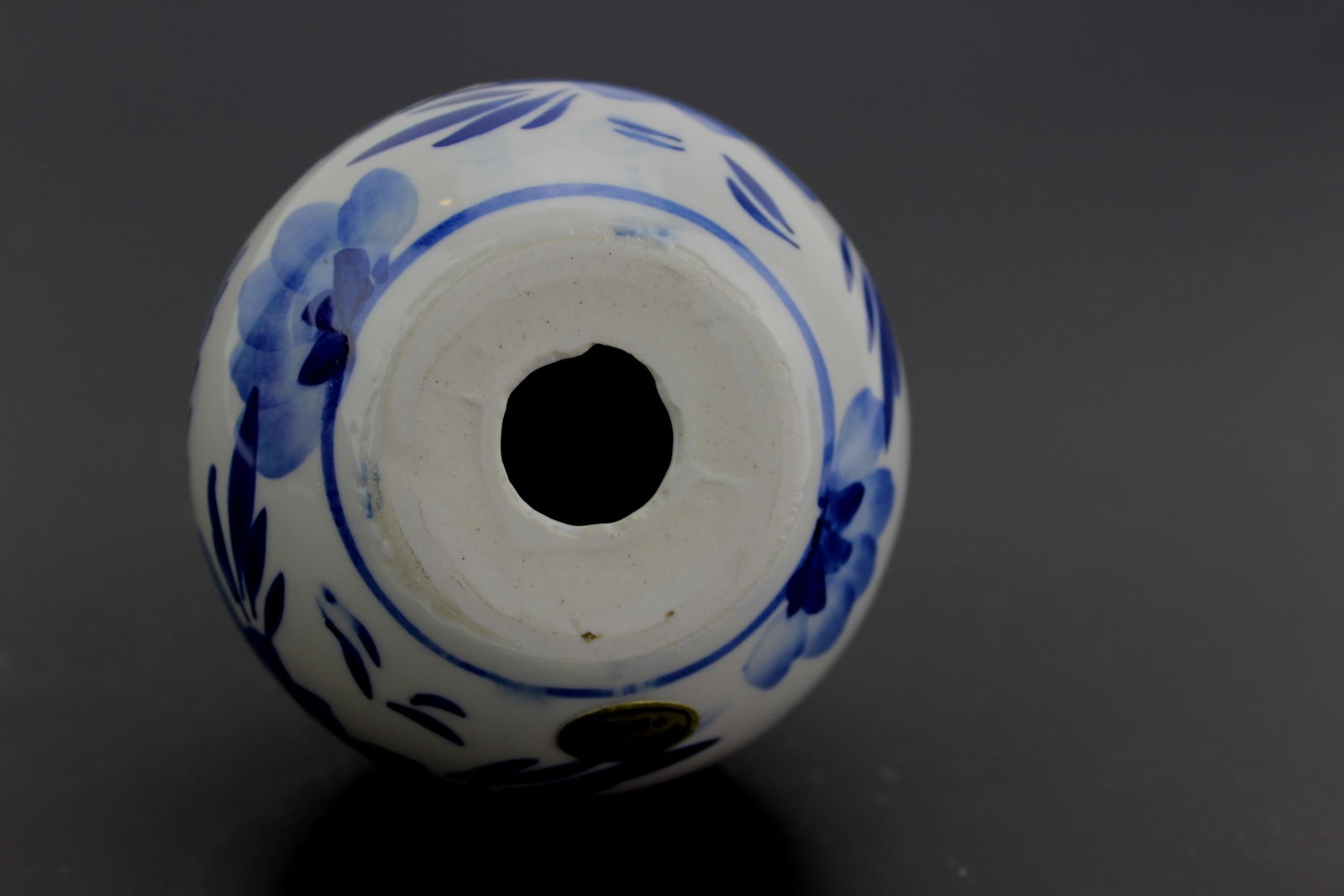 Three Porcelain Table Items - 12