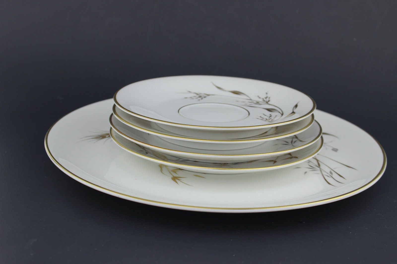 Five H & C Heinrich Golden Crown E & R Plates (1 of 9)