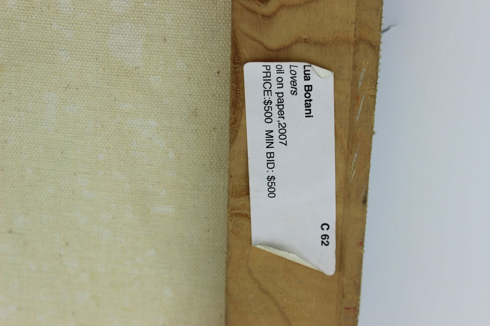 Abstract Expressionist Painting, Conscience - 6