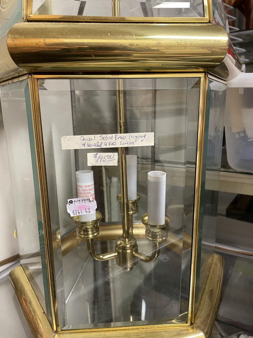 Quoizel Solid Brass Four-Light Wall Lantern - 5