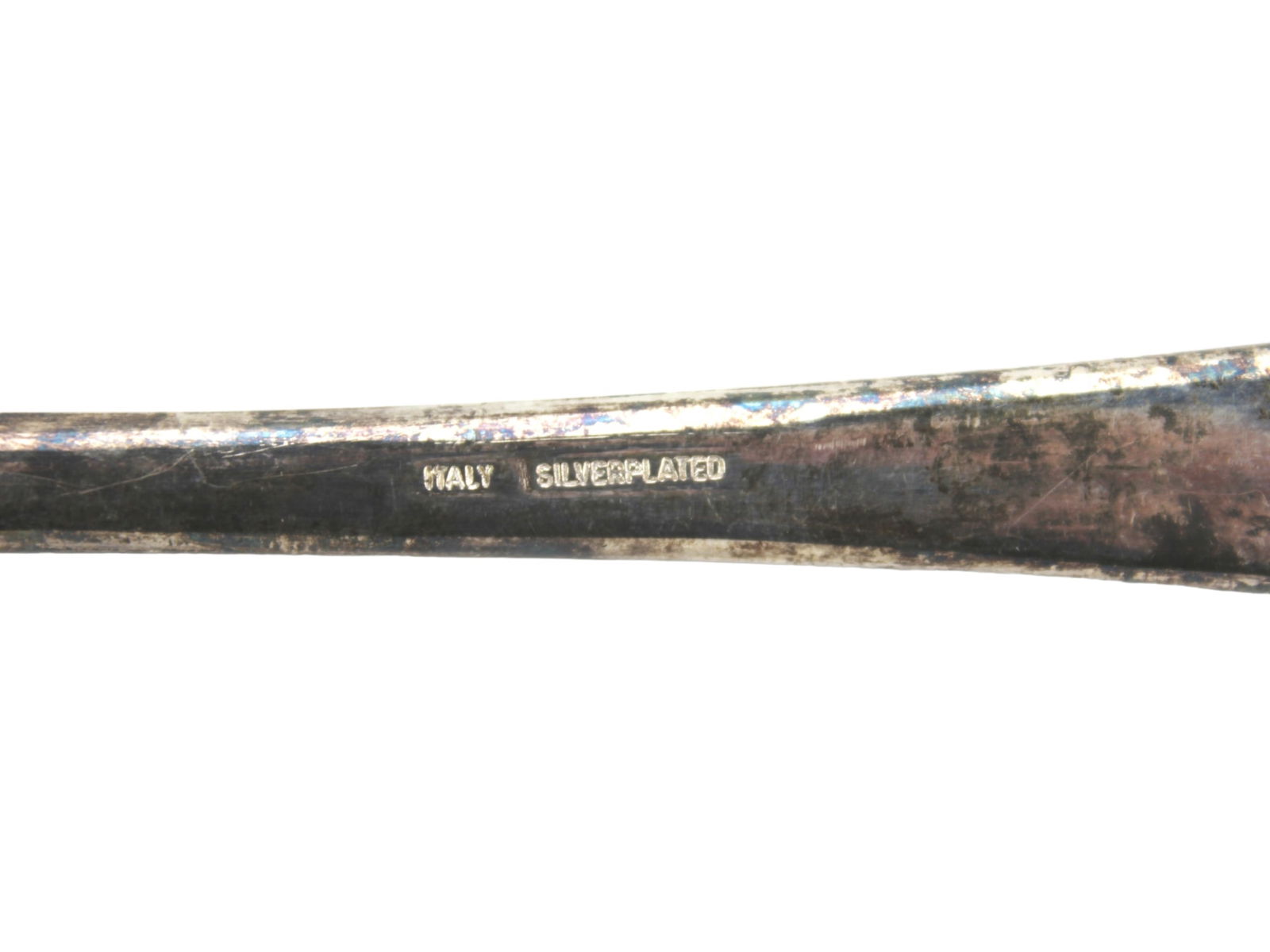 THREE SILVER PLATE SPATULAS - 7