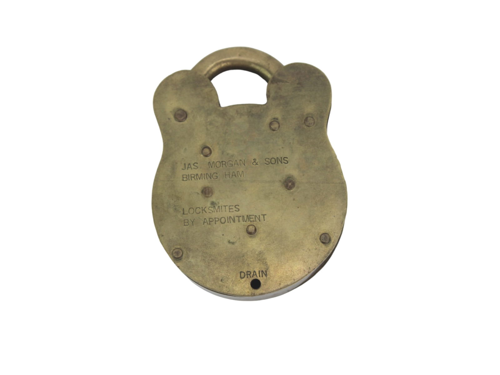 Jas Morgan & Sons Squire Solid Brass Lock - 2