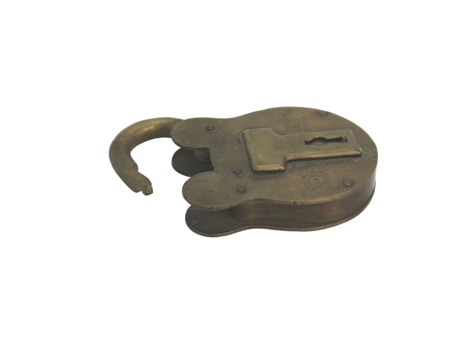 Jas Morgan & Sons Squire Solid Brass Lock - 3