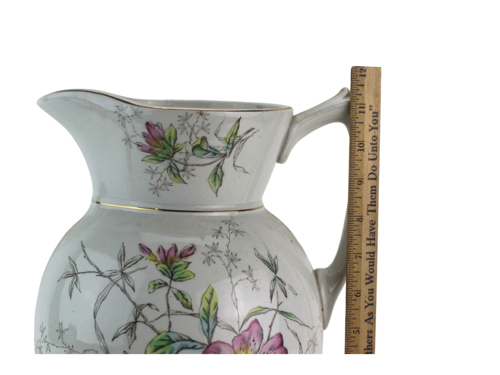 Chinese Porcelain Pitcher - 7