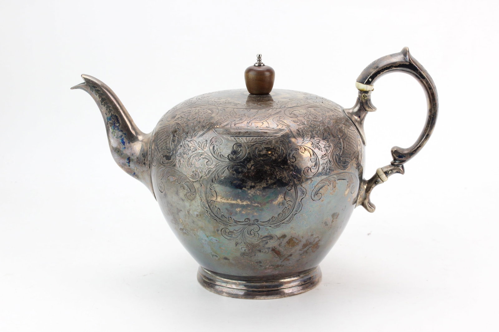 William Hunter Sterling Silver Teapot - 4