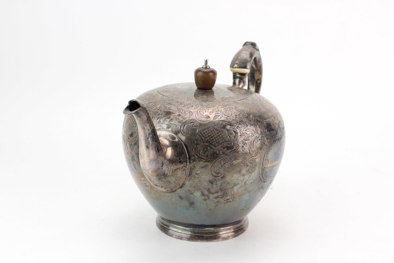 William Hunter Sterling Silver Teapot - 5