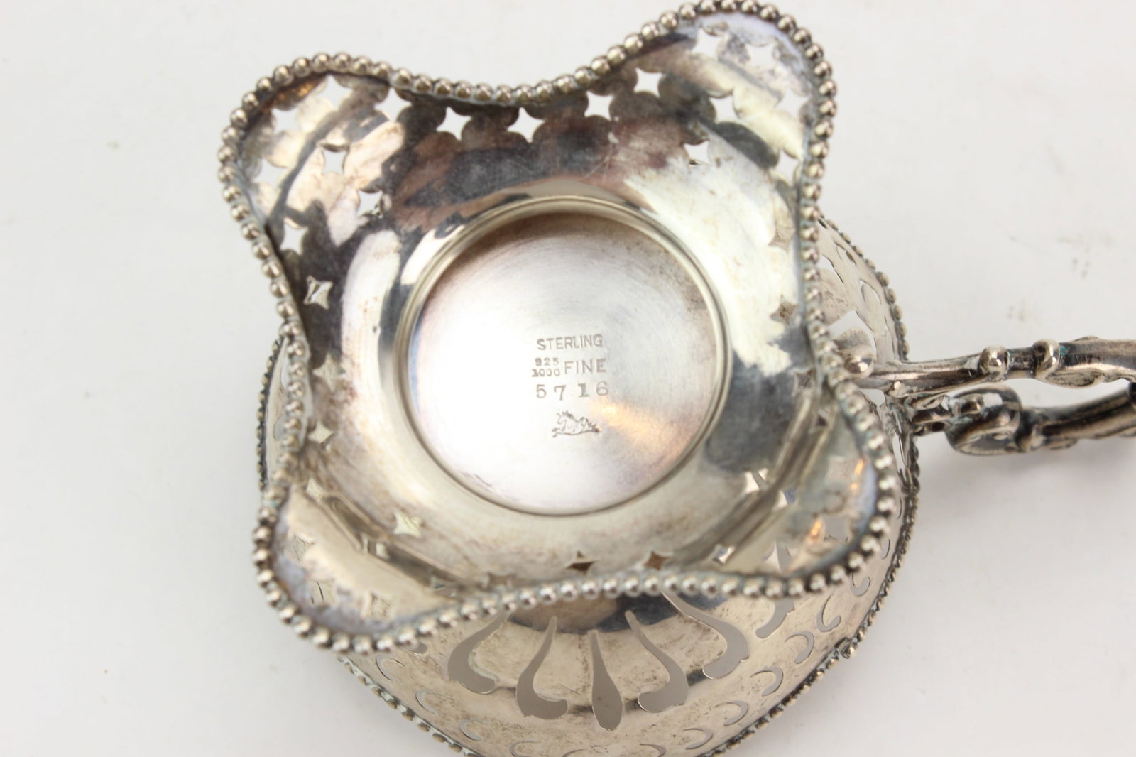 Sterling Silver Pierced Cup - 7