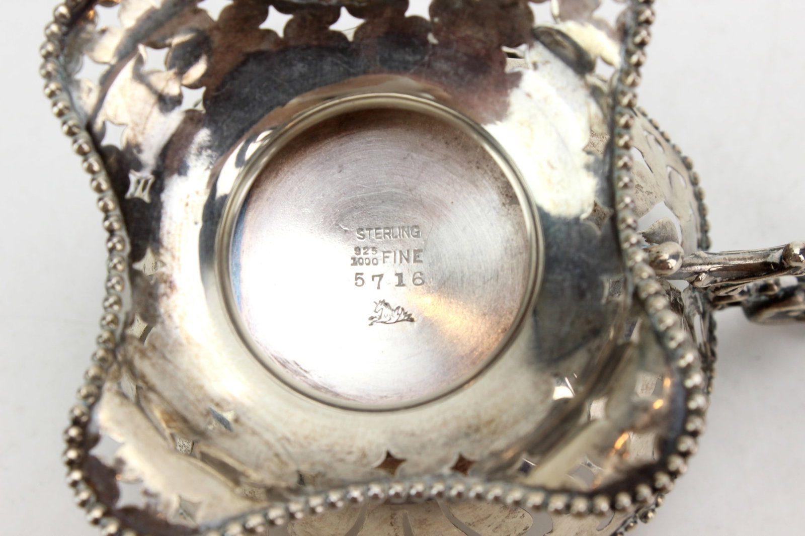 Sterling Silver Pierced Cup - 8