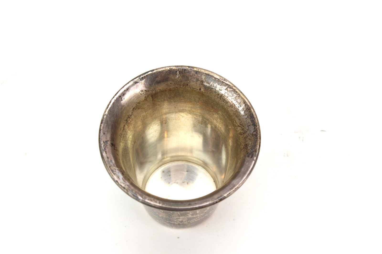 Sterling Silver Engraved Cup - 2