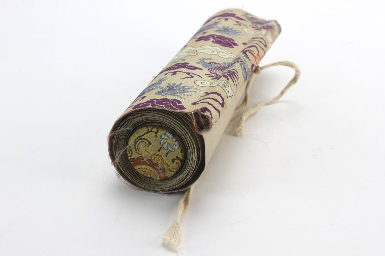 Long Asian Erotic Watercolor Scroll - 9