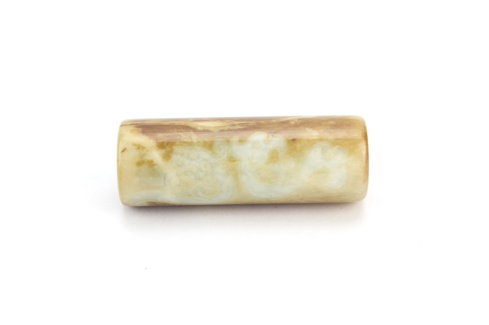 Chinese Cylindrical Jade Bead - 2