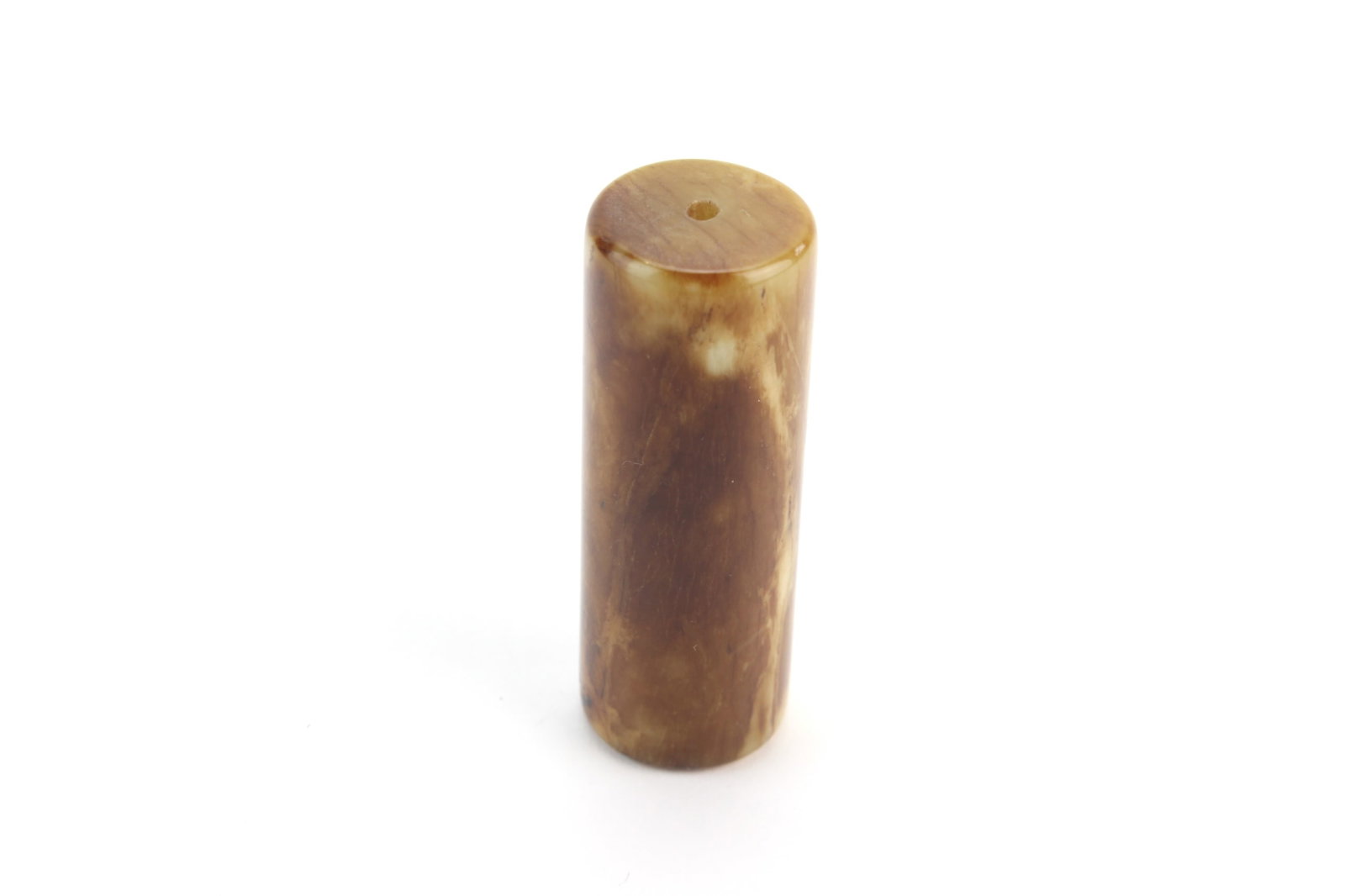Chinese Cylindrical Jade Bead - 4