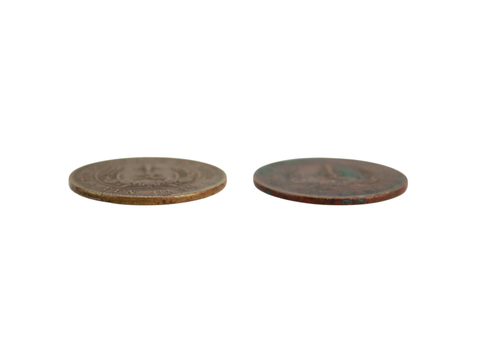 Two Chinese Bronze Coins - 3