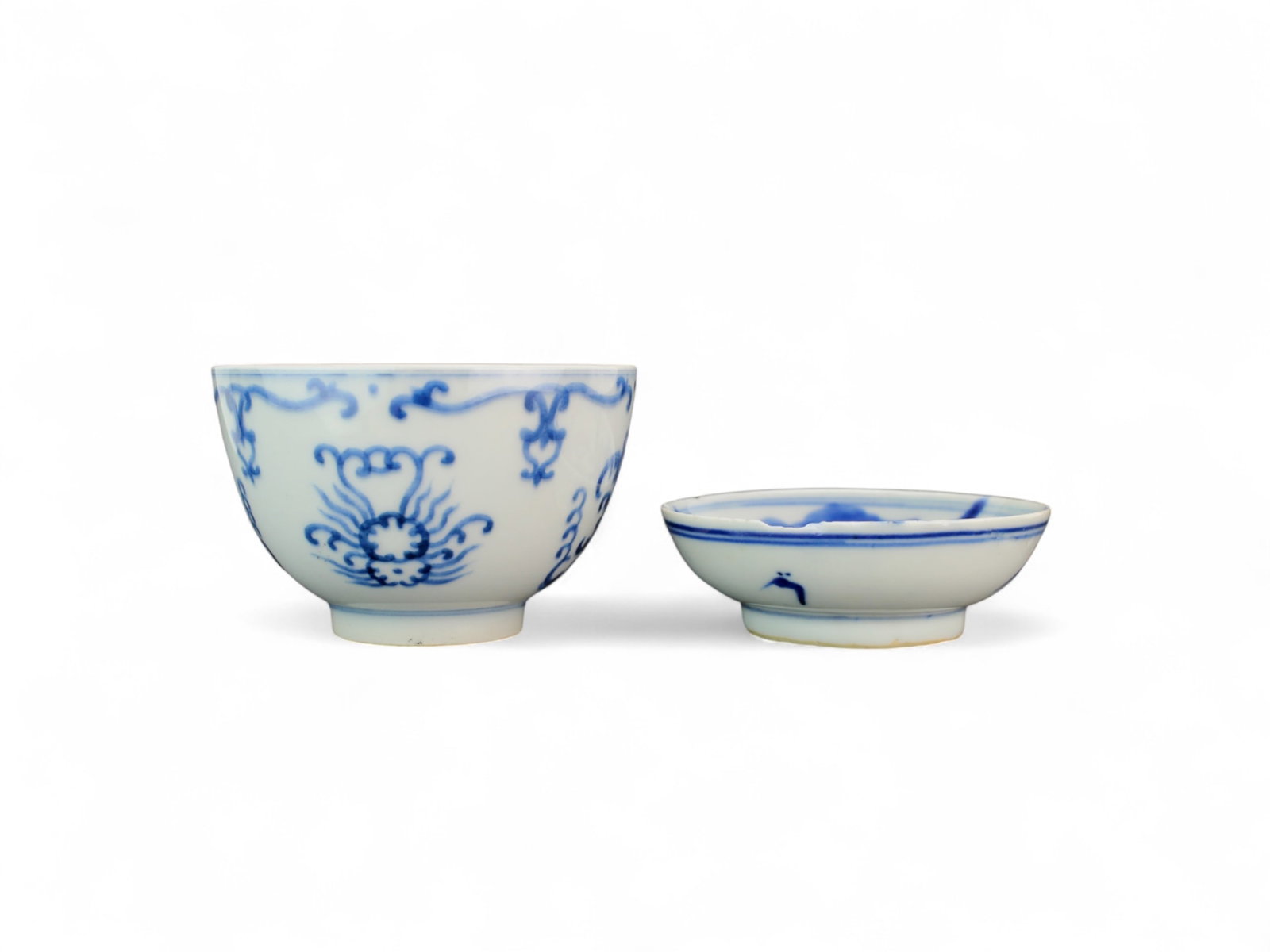 Two Chinese B/W Porcelain Items (1 of 11)