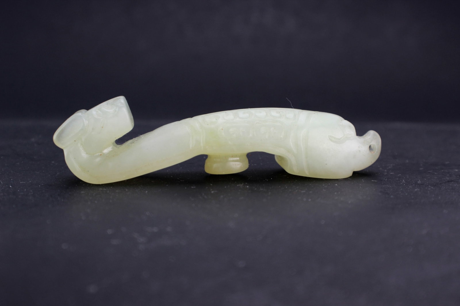 Chinese Jade Dragon Belt Hook (1 of 7)