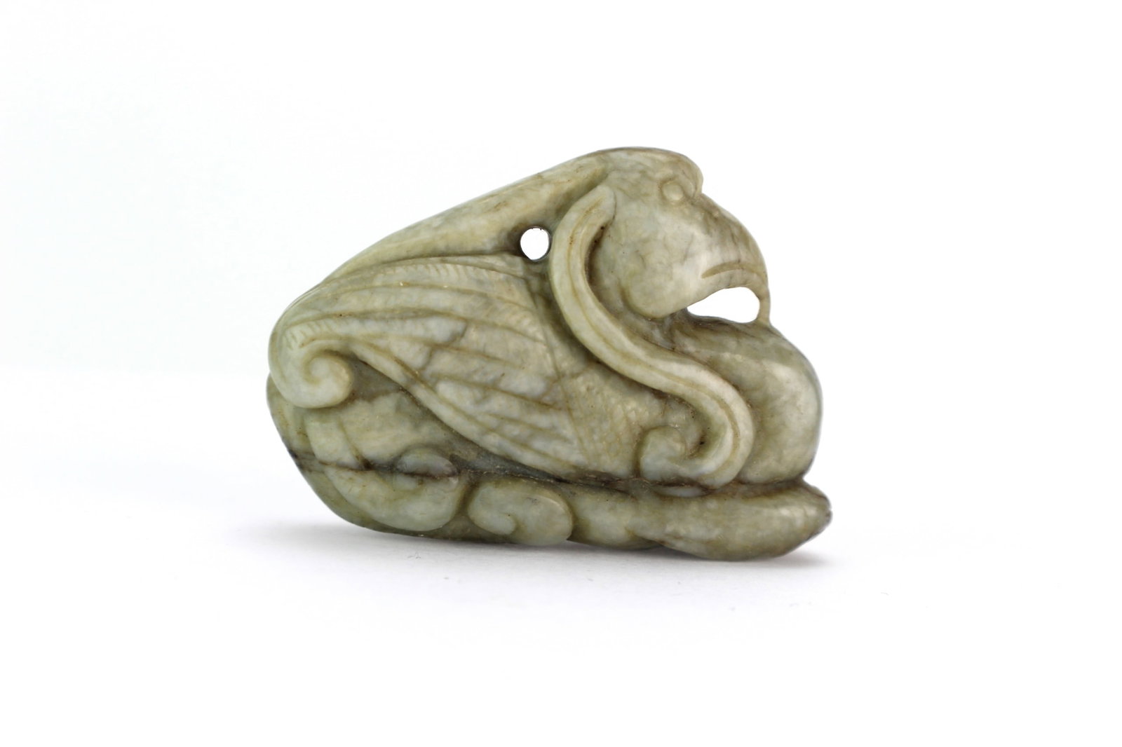 An Antique Chinese Carved Jade Ornament (1 of 6)