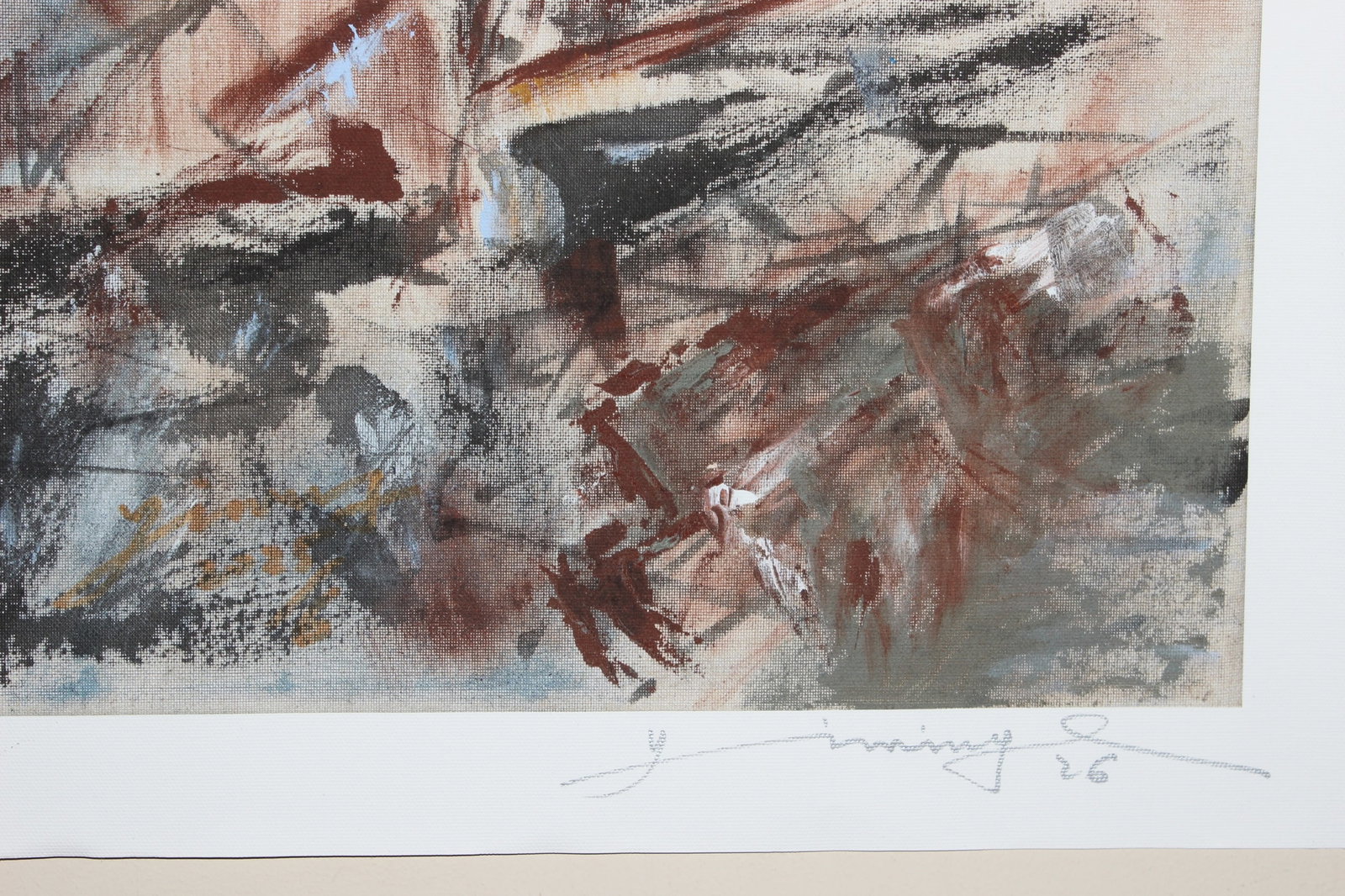 Yi Ming Signed Original Color Lithograph - 3