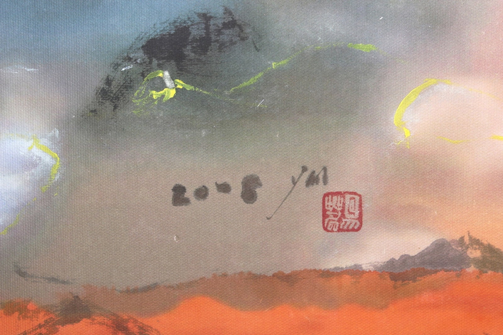 Yi Ming Signed Original Color Lithograph - 4