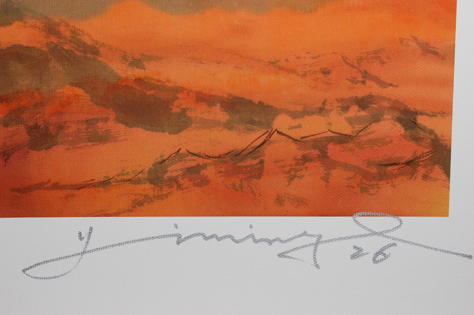 Yi Ming Signed Original Color Lithograph - 5
