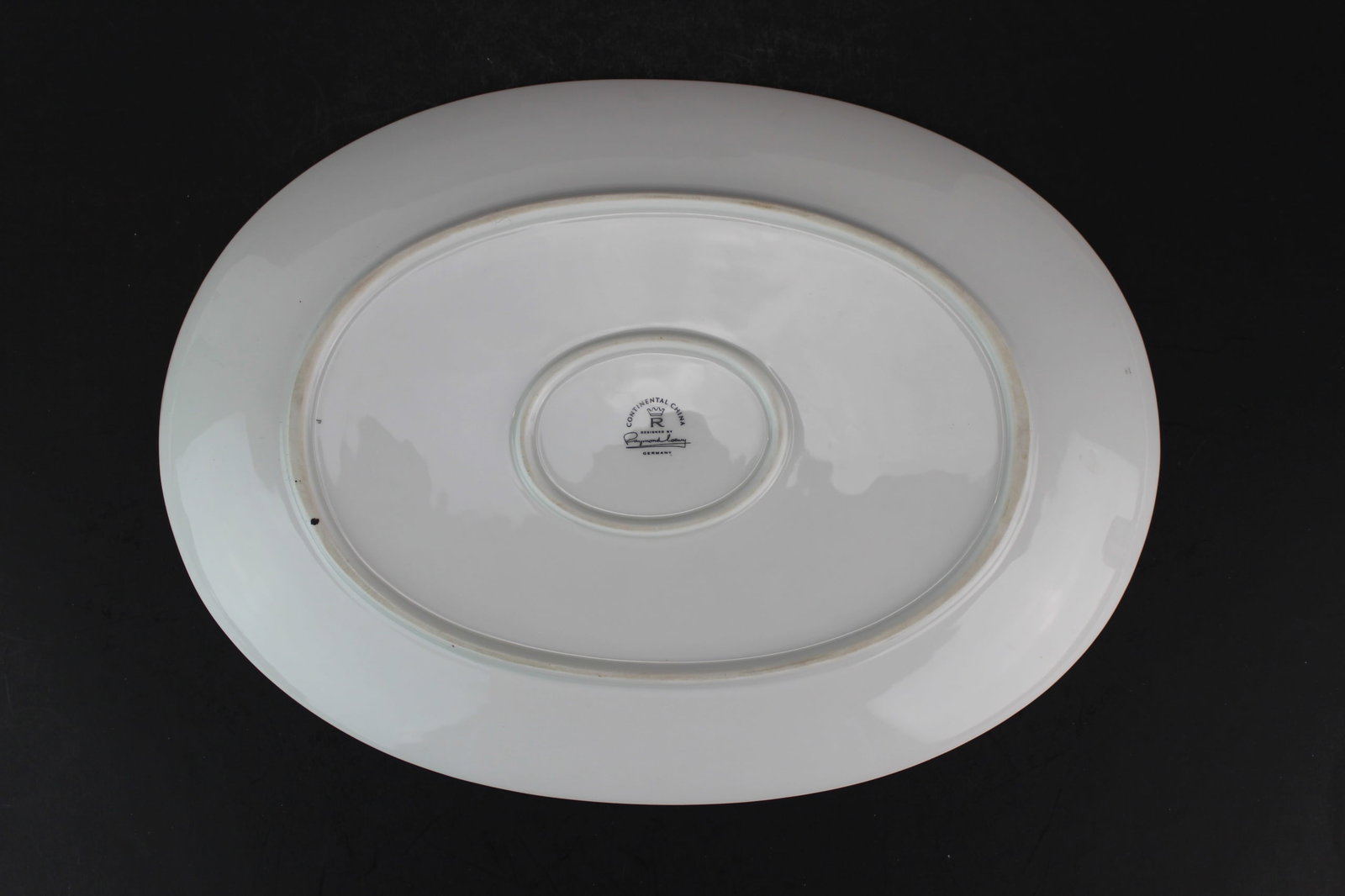 Three Porcelain Platters - 8