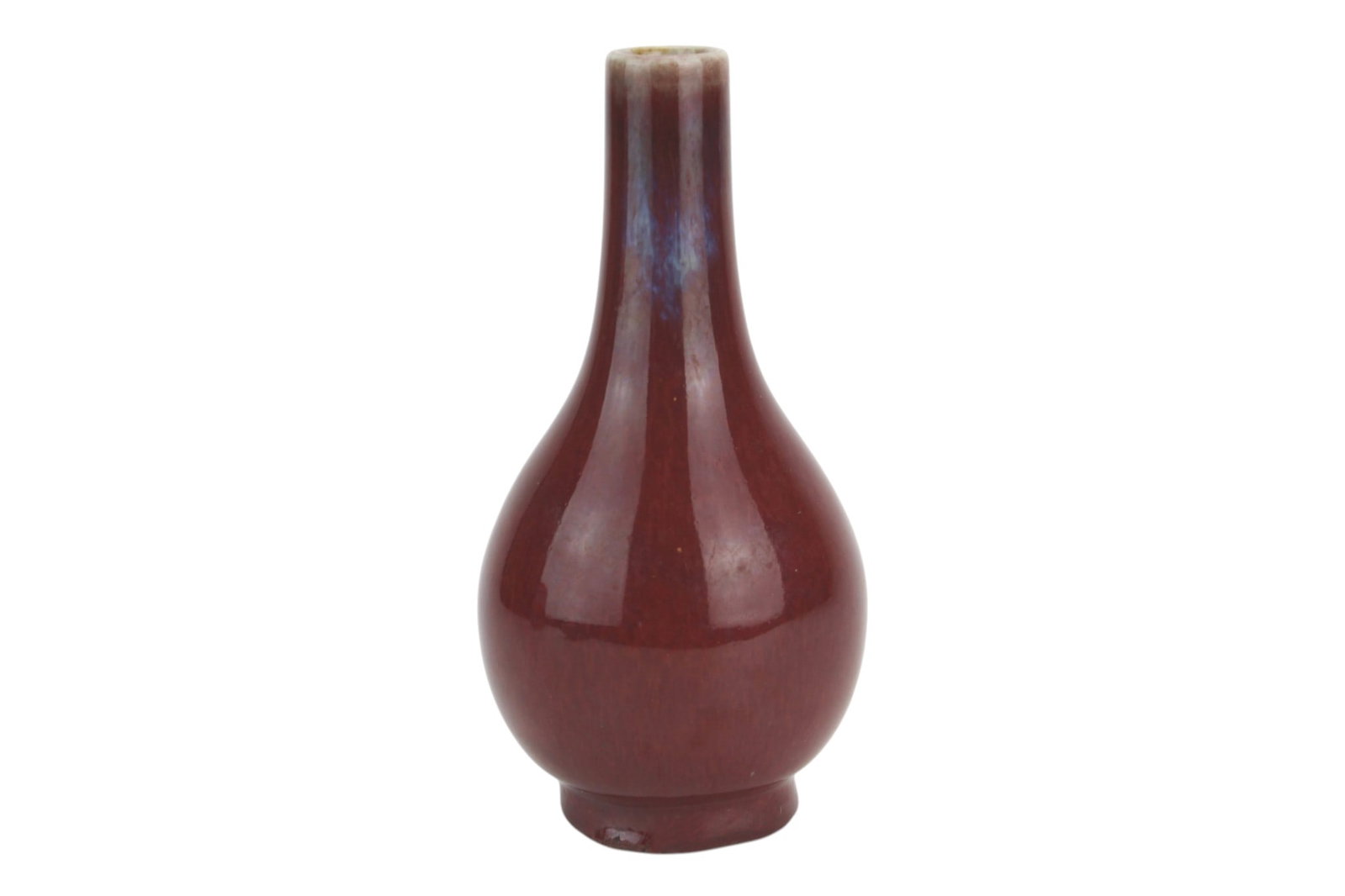 Chinese Oxblood Glazed Porcelain Vase (1 of 5)