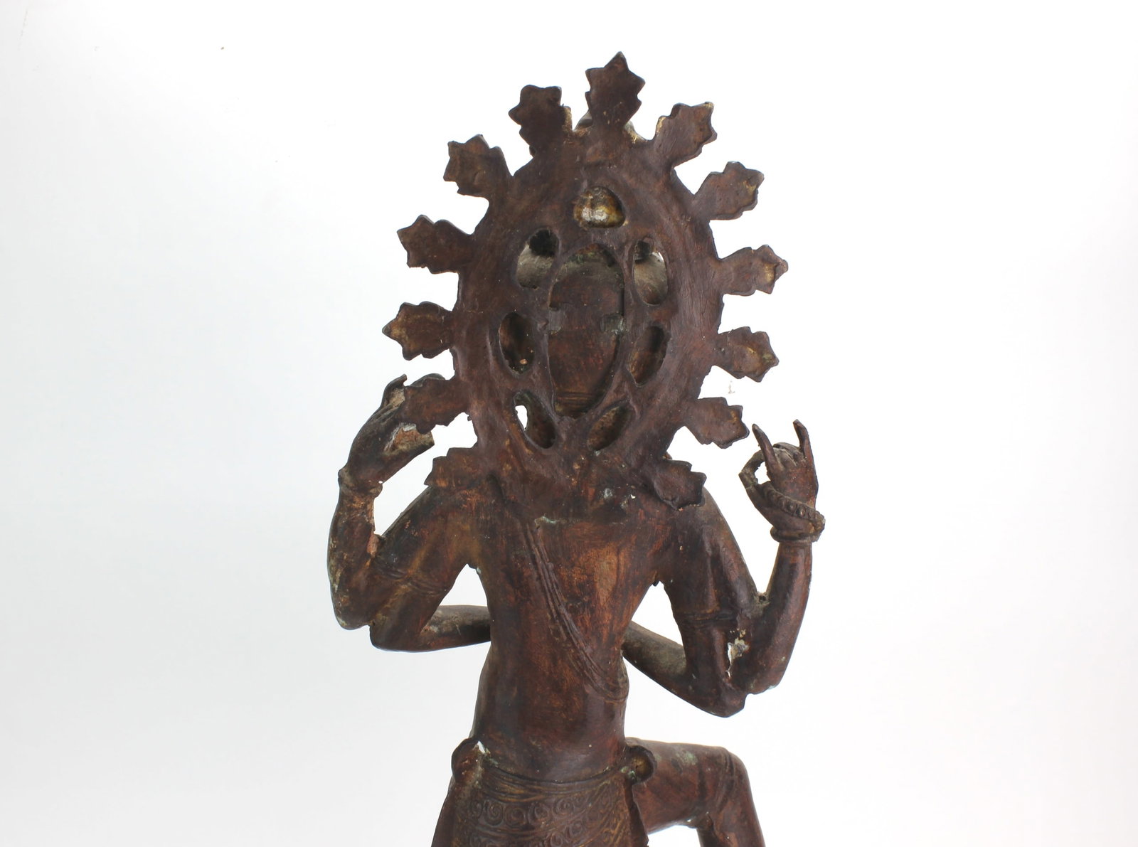 Bronze Multi-Armed Deity Figure - 10