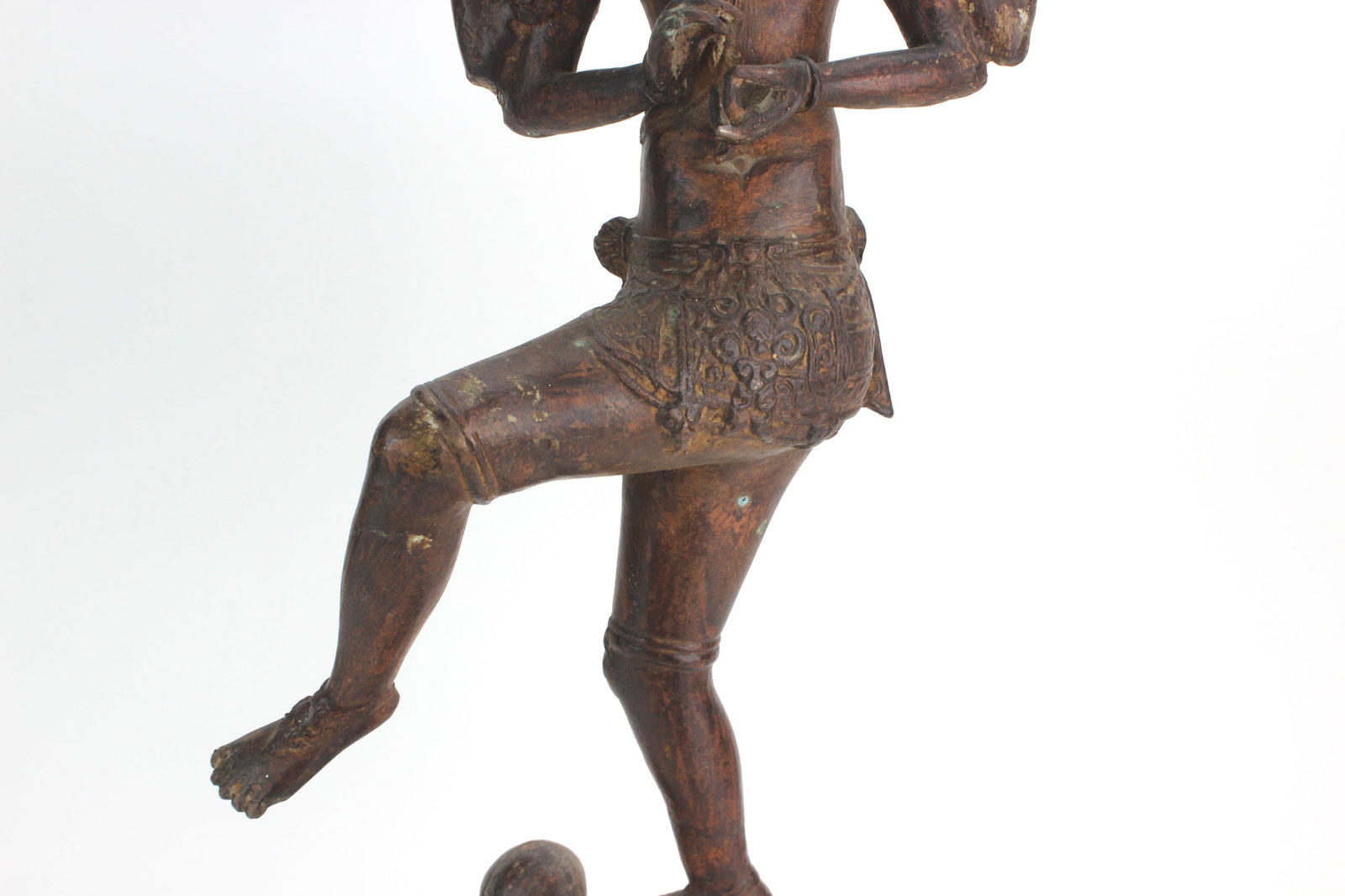 Bronze Multi-Armed Deity Figure - 6