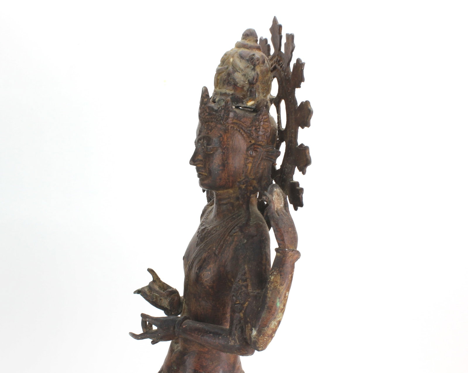 Bronze Multi-Armed Deity Figure - 8