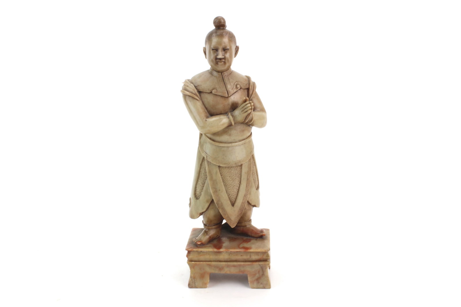 Three Chinese Soapstone Figures - 10