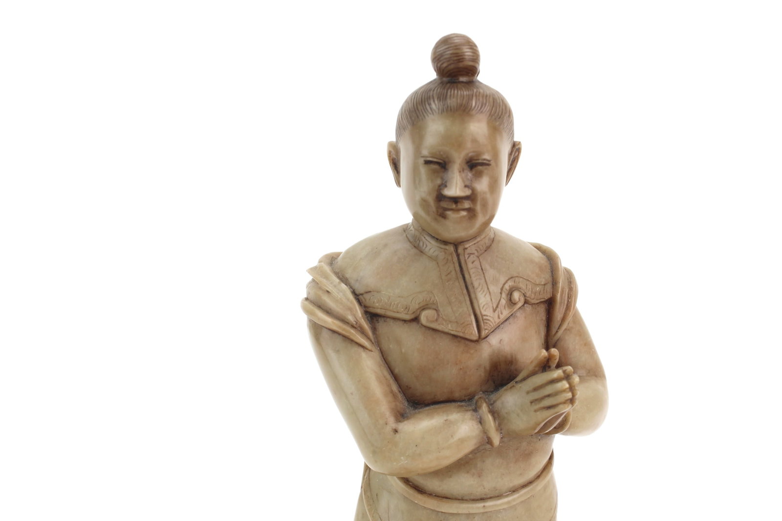 Three Chinese Soapstone Figures - 11