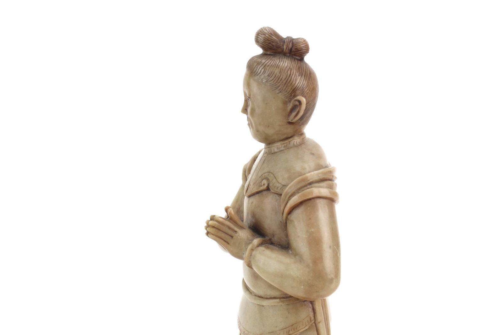 Three Chinese Soapstone Figures - 13