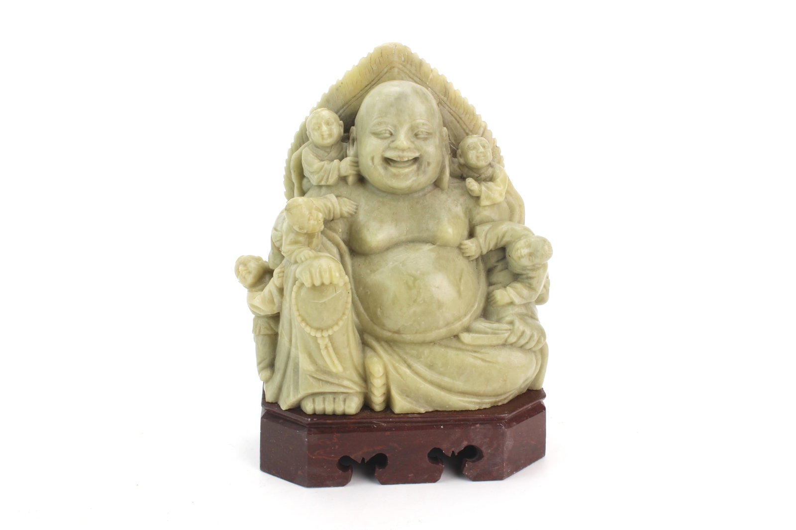 Three Chinese Soapstone Figures - 6