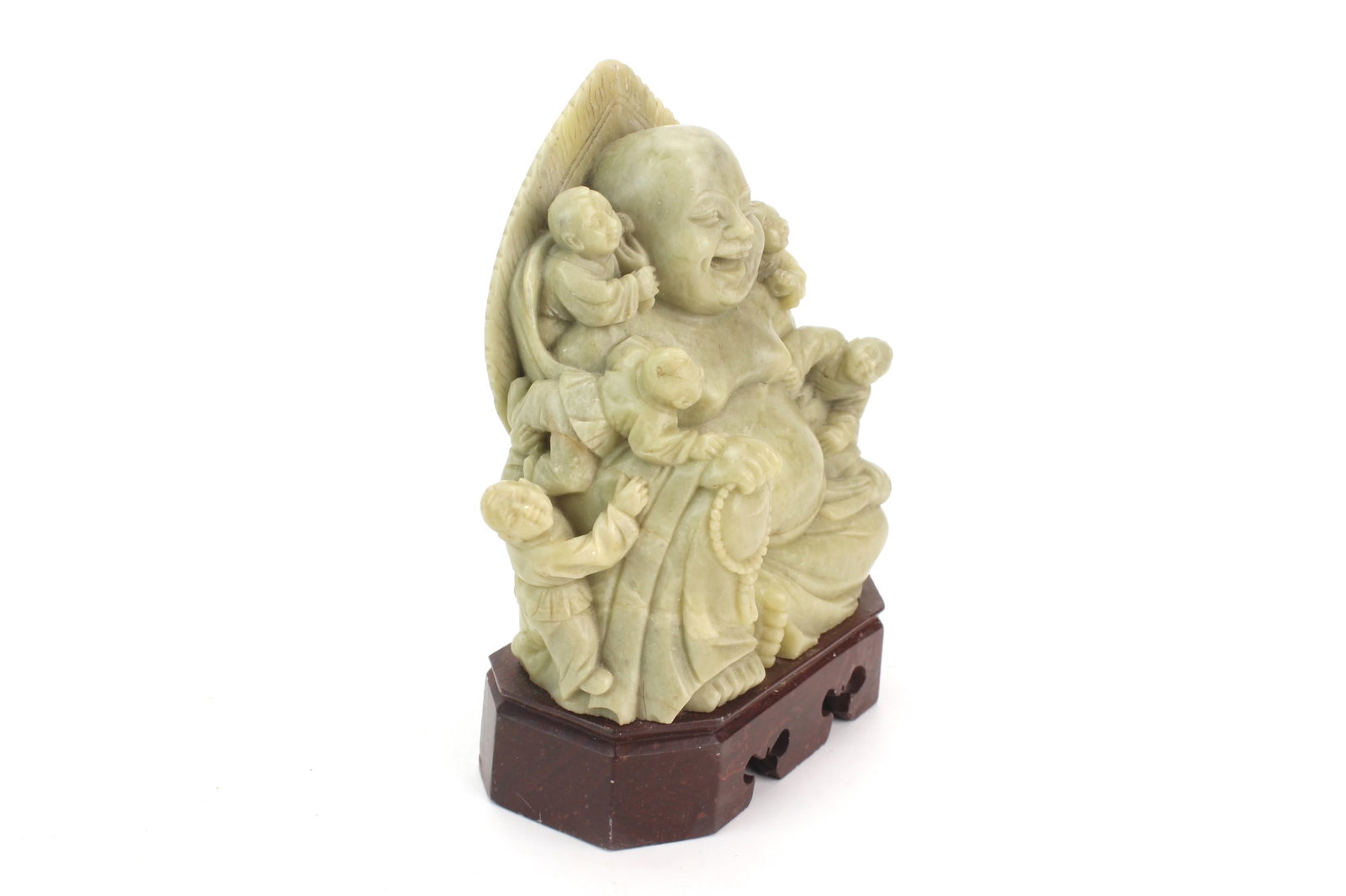 Three Chinese Soapstone Figures - 7