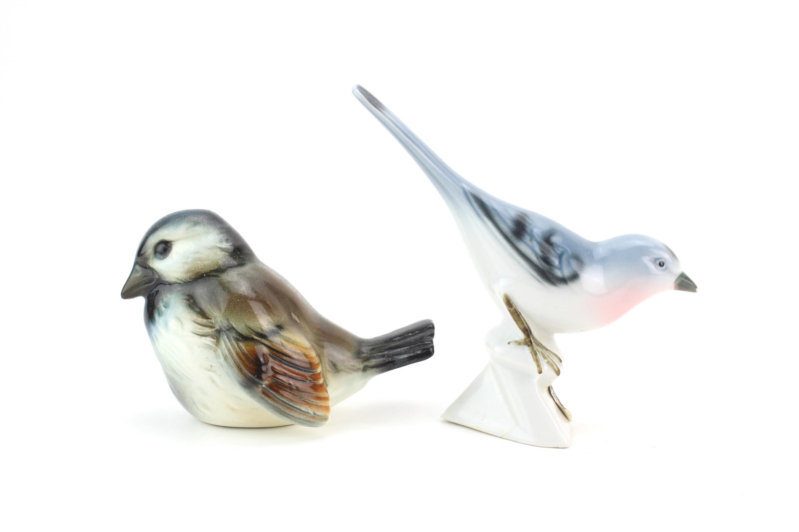 Two Porcelain Bird Figurines - 3
