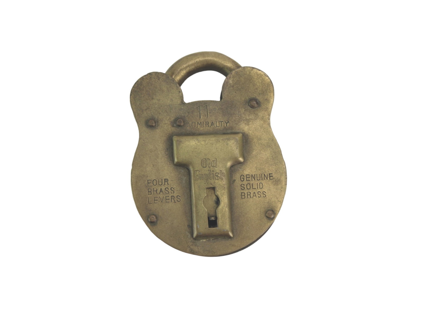 Jas Morgan & Sons Squire Solid Brass Lock: Vintage Squire Old English Solid Brass Lock, Jas. Morgan & Sons Ltd. Birmingham. Without key. Measures Approx. 3 1/2 in. (L) X 2 3/4 in. (W).