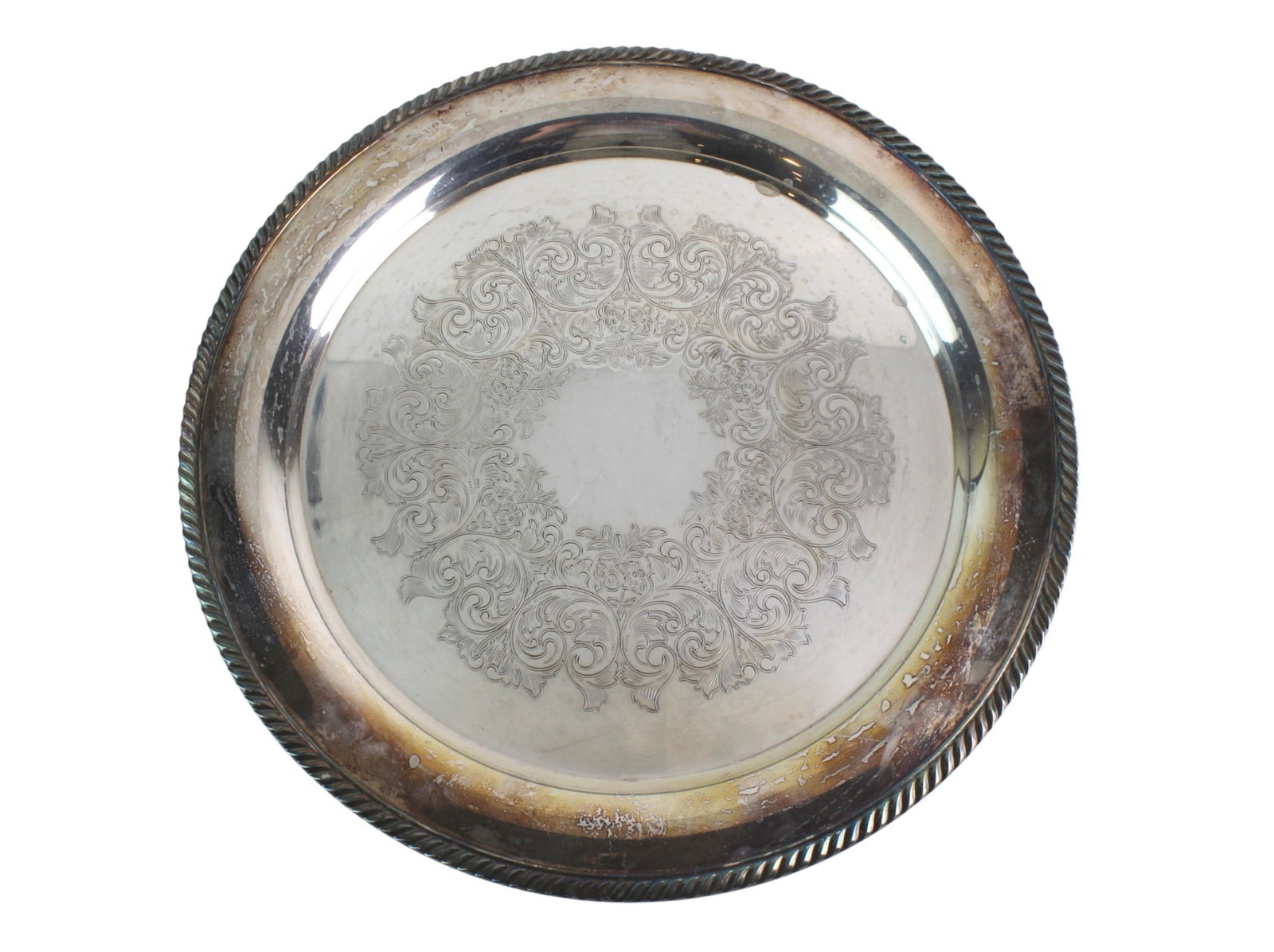 Three Silverplated Serving Items - 2