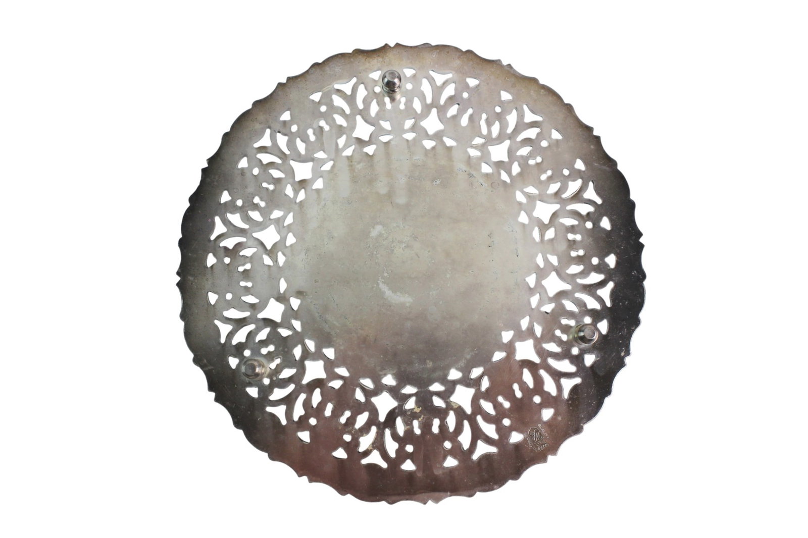 Three Silverplated Serving Items - 8