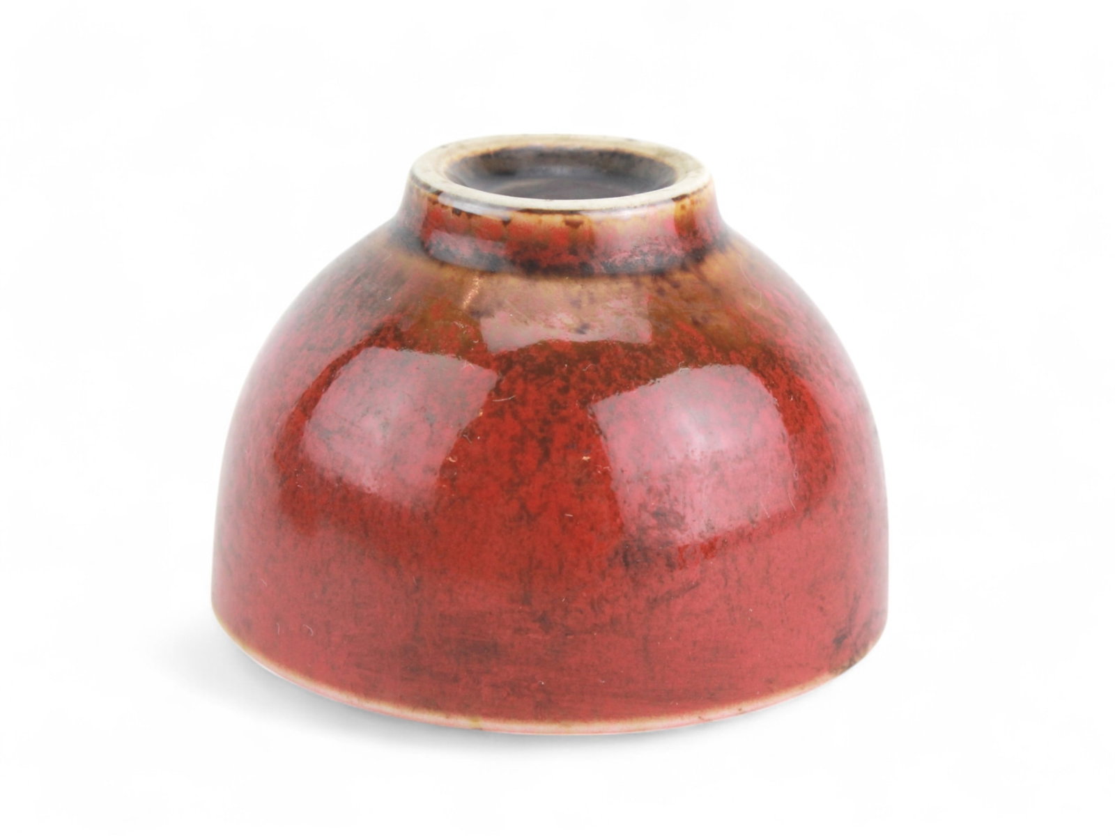 Two Chinese Oxblood Glazed Tea Cups - 5