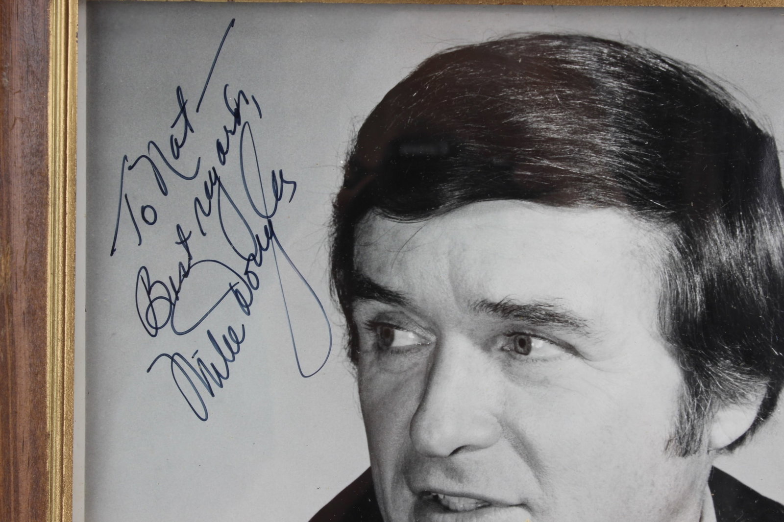 Signed Mike Douglas Photo - 2