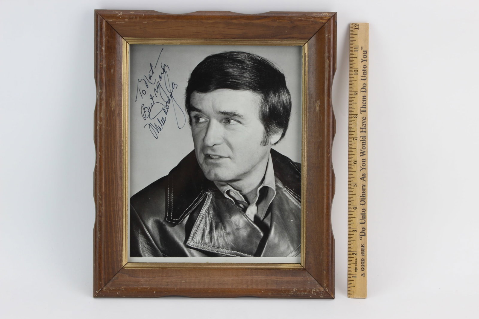 Signed Mike Douglas Photo - 3