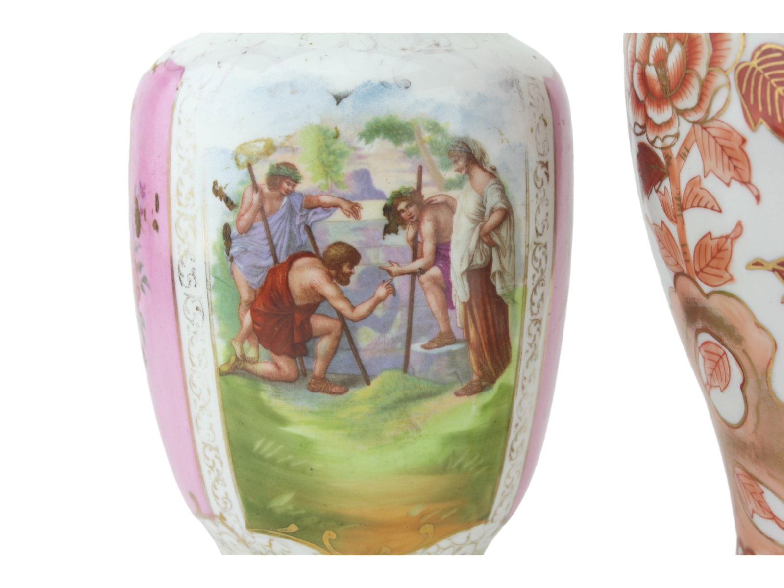TWO PORCELAIN JARS - 2