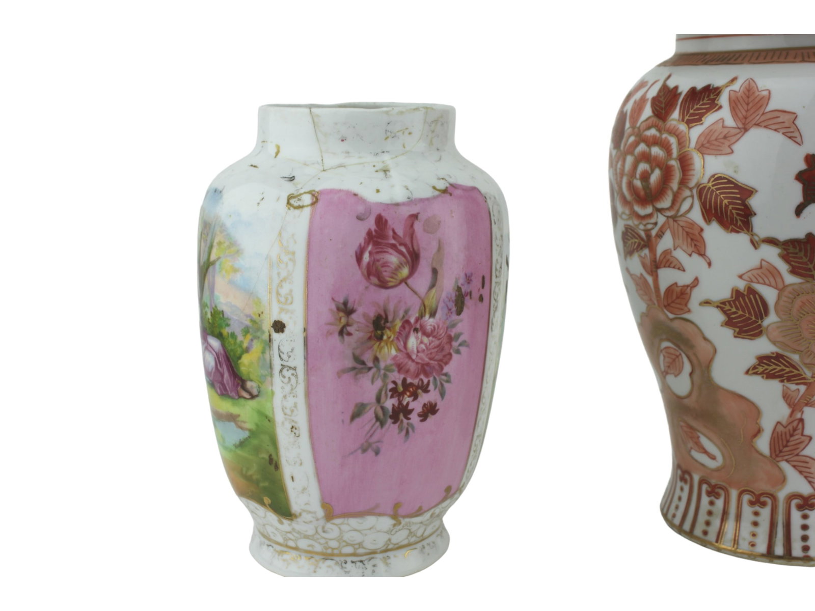 TWO PORCELAIN JARS - 4