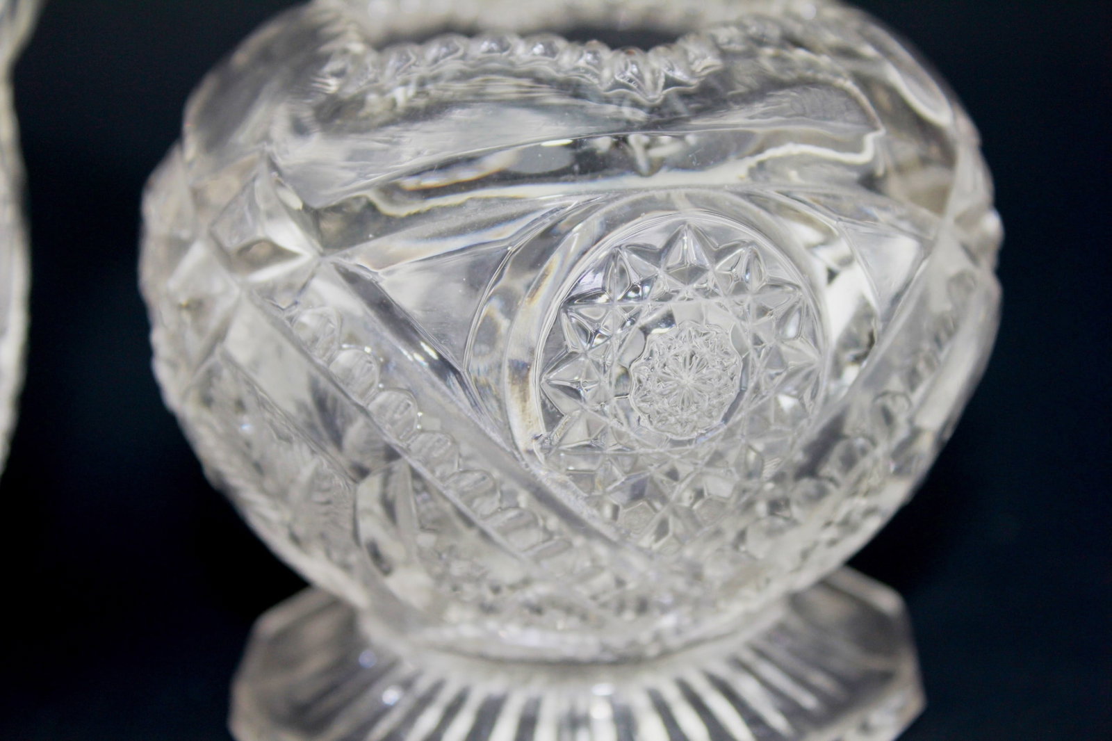 Four Cut Glass Tablewares - 6