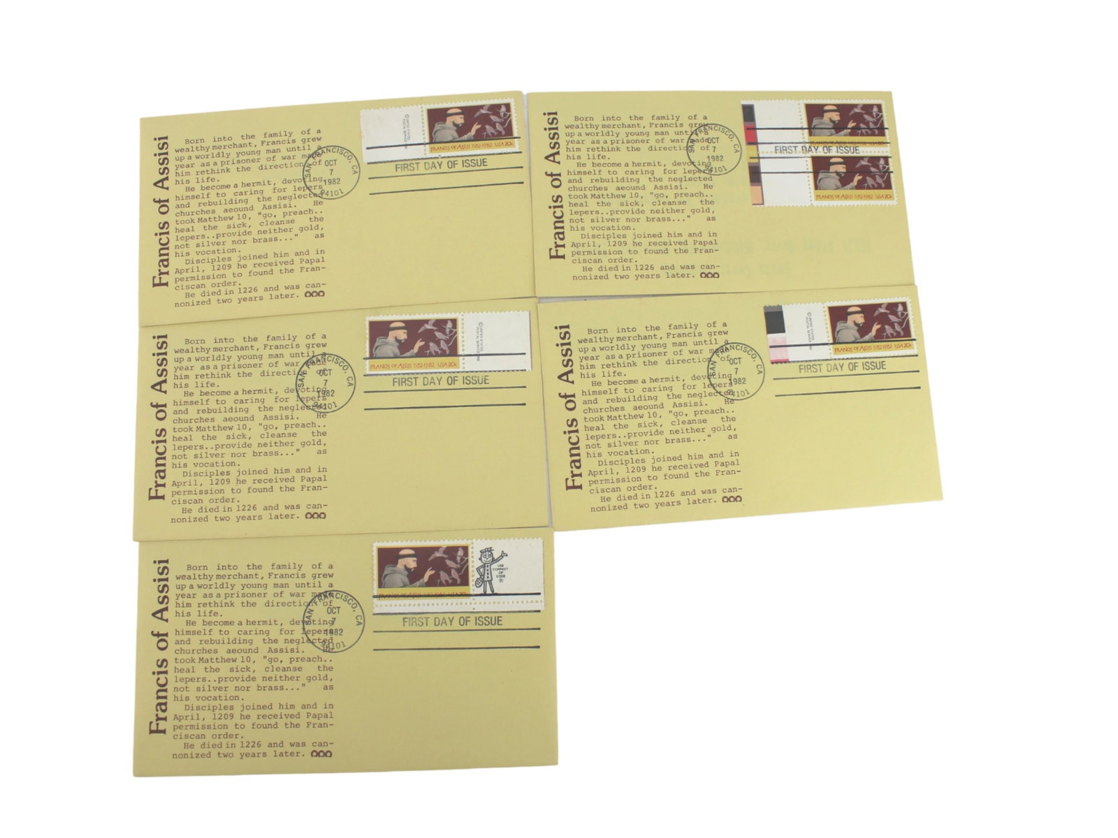 24 ASSORTED FIRST DAY COVERS-PEOPLE - 4