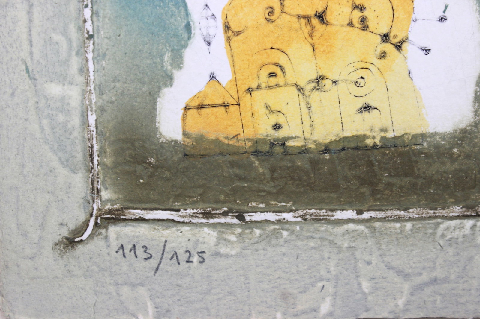 Signed Etching by Bernard Berthois-Rigal - 3