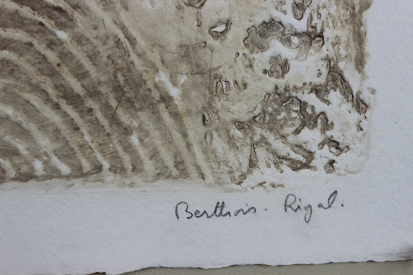 Bernard Berthois-Rigal, Signed Original Etching - 2