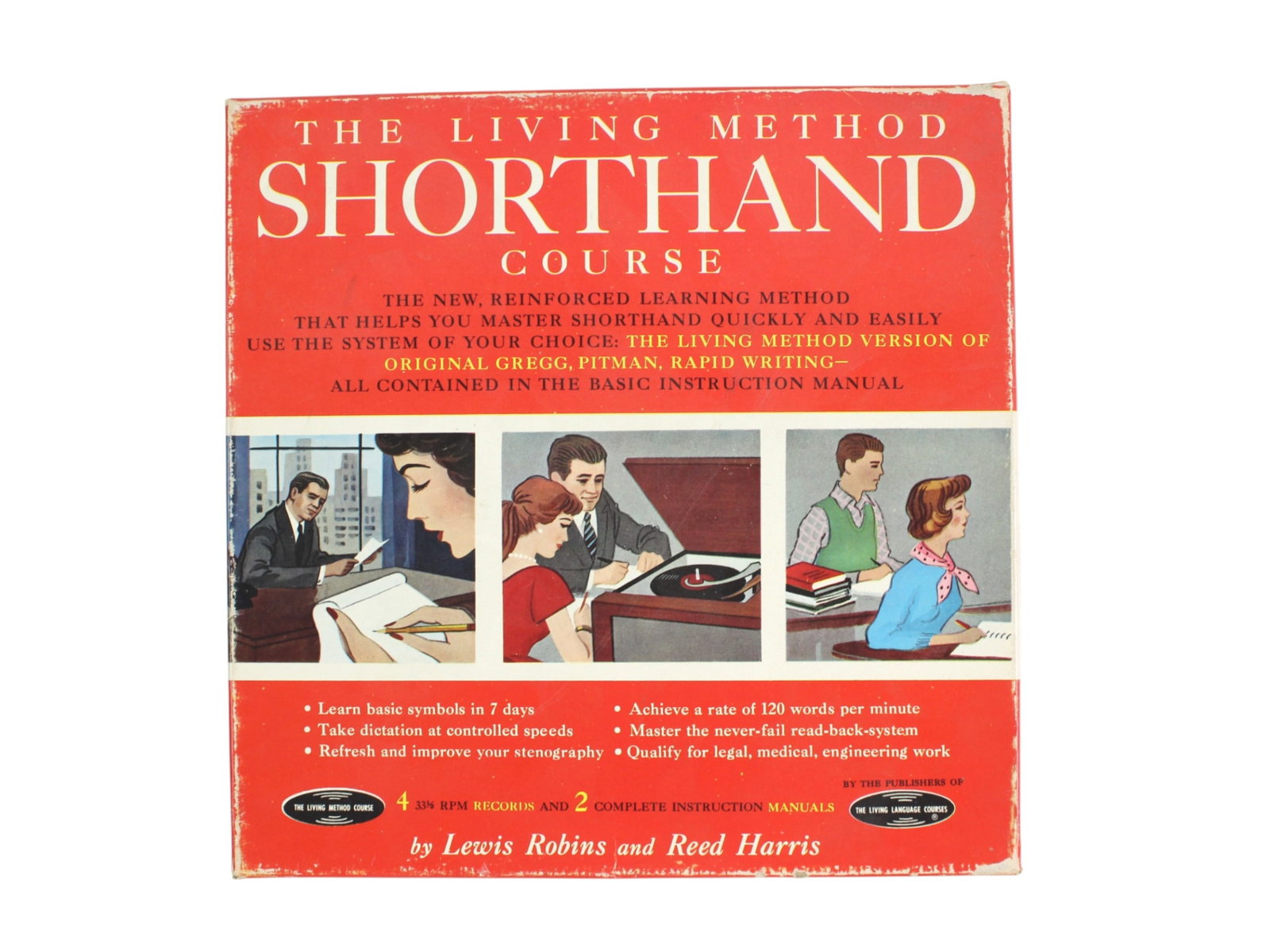 The Living Method Shorthand Course Set (1960) (1 of 11)